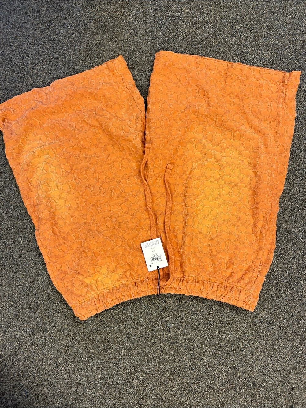XL Coach Sunorange Jacquard mens shorts - Picture 2 of 6